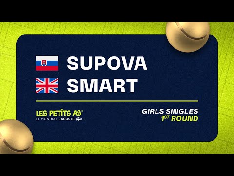 Les Petits As 2023 | Girls Singles 1R | Kali Supova vs Hollie Smart