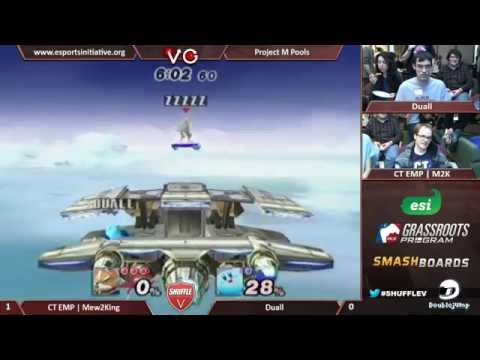 Shuffle V - Mew2king (Fox) vs. Duall (Kirby)