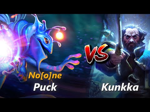 How to Puck mid vs Kunkka (feat. No[o]ne) | First 10 minutes