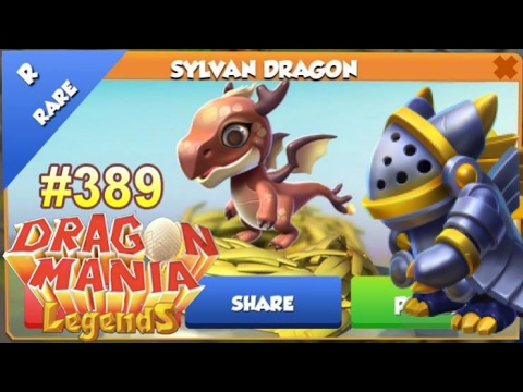 RARE SYLVAN DRAGON + KNIGHT DRAGON HATCHING! - Dragon Mania Legends #389