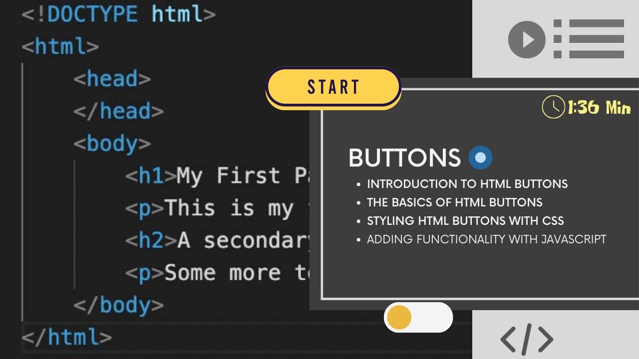 buttons 🔘 | Crafting Interactive Web Experiences: A Guide to HTML Buttons