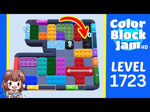 Color Block Jam Level 821 (1723) Solution Walkthrough
