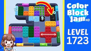 Solution du Niveau 1723 de Color Block Jam