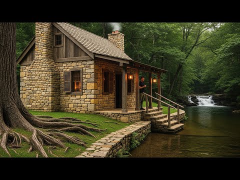 I Build My Dream House in the Forest in 90 Days | From Start to Finish