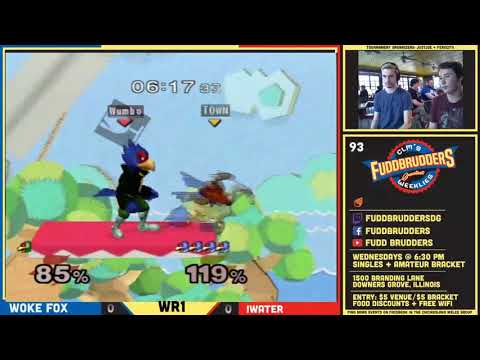 SSBM iWater vs WokeFox FuddBrudders 93