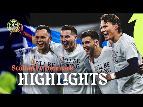 SCOTLAND 4-2 DENMARK | Scotland Qualify for 2026 World Cup! | World Cup Qualifier Highlights