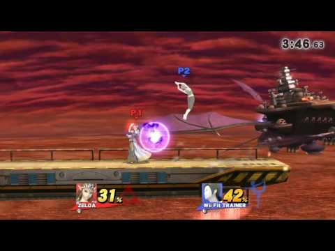 Zelda vs Fit (1st spike, backairs)