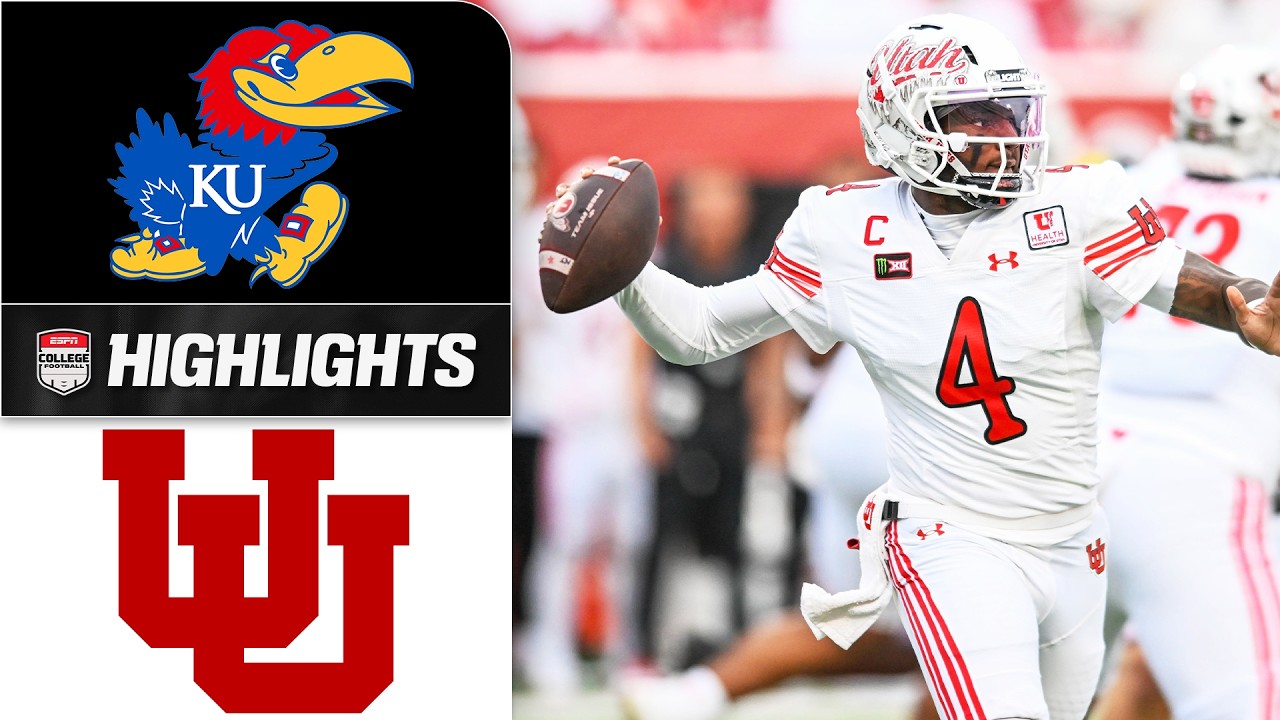 Kansas Jayhawks vs. Utah Utes | Full Game Highlights | ESPN College Football