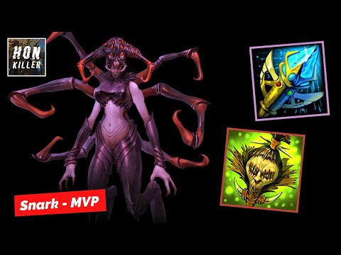 HoN Arachna STAFF OF THE MASTER with SHRUNKEN HEAD - MVP