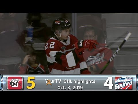 OHL Oct.3, OTT 5 at WSR 4 (OT)