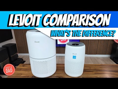 Levoit Core 300 vs Core Mini Air Purifier Hepa Filter Comparison