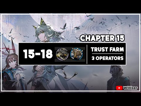 [Arknights] 15-18 | Trust Farm Easy Strategy | Dissociative Recombination