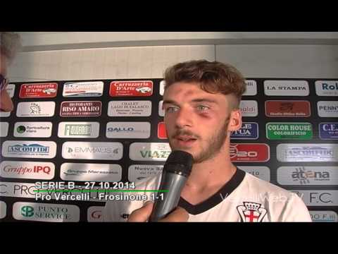 Pro Vercelli-Frosinone 1-1