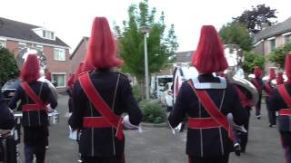 Streetparade Kamper Trompetter Korps KTK Genemuiden