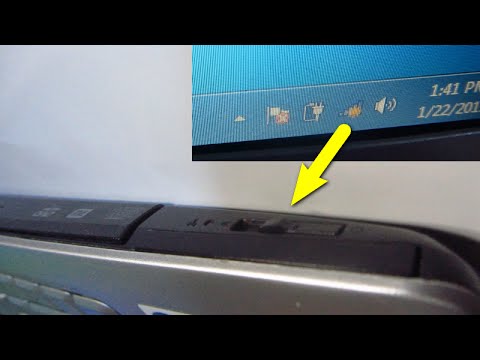 How to turn ON Wi-Fi on Dell Inspiron 1525 Laptop