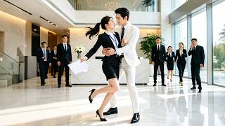 فتاة تهرع إلى عملها تصطدم بذراعين رئيس تنفيذي متخفٍّ، فيقع في حبها من أول نظرة!