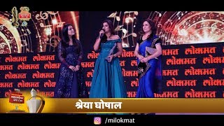 Shreya Ghoshal live Singing Ghoomer Song From Padmaavat - Maharashtrian Awards 2018