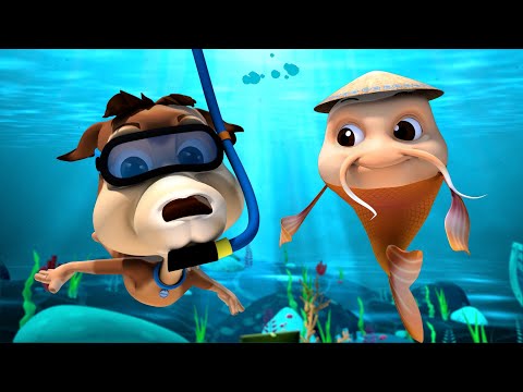 GLU GLU GLU - MI PERRO CHOCOLO - CANCIONES INFANTILES - MÚSICA PARA JUGAR