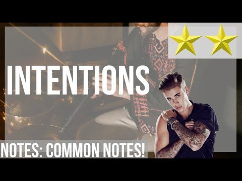 How to play Intentions by Justin Bieber on Tin Whistle (Tutorial)