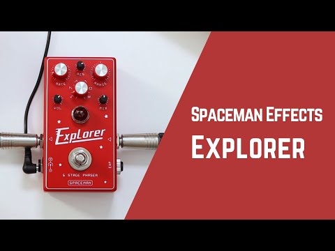 Spaceman Effects Explorer | 6 Stage Optical Phaser | In-depth Demo