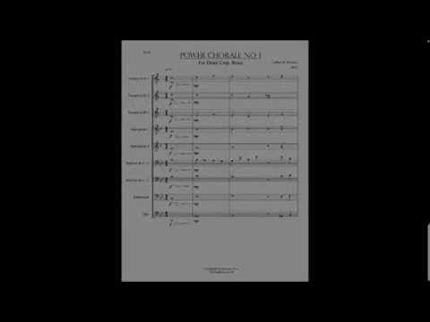 Power Chorale No. 1  (For Drum Corps. Brass)