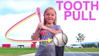 ⚾️BASEBALL TOOTH PULL!⚾️
