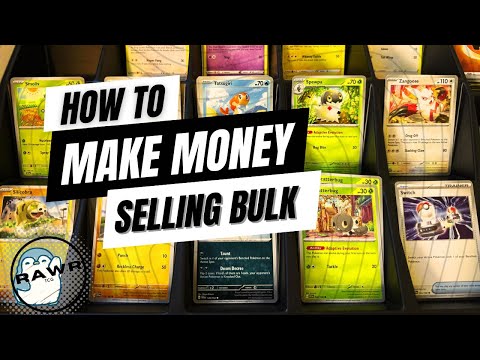 How To Make Money Selling Bulk Cards