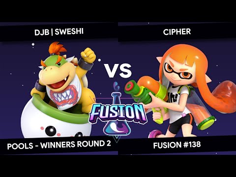 Fusion #138 - Sweshi (Bowser Jr.) vs Cipher (Inkling) - Pools - Winners Round 2