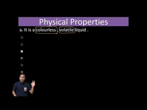 Benzene Physical Properties