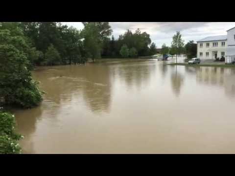 Hochwasser Schierling Mai 2016