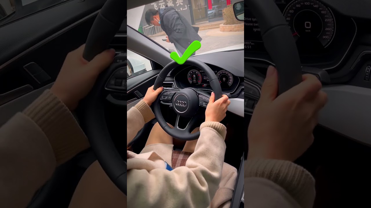 Figyelj, megtanítalak helyesen tekerni a kormánykereket!