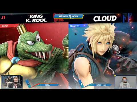 SaltyArenaBiWeeklyS5#4 Winner Quarter Bilbol (King.k.rool) VS Ndgg |  NeoChronos (Cloud)