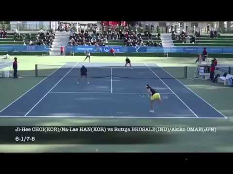 Rutuja Bhosale - Doubles Finalist - ITF $25K Yokohama Japan
