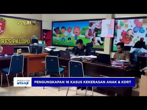 POLRES PALOPO UNGKAP 16 KASUS KEKERASAN ANAK &amp; KDRT