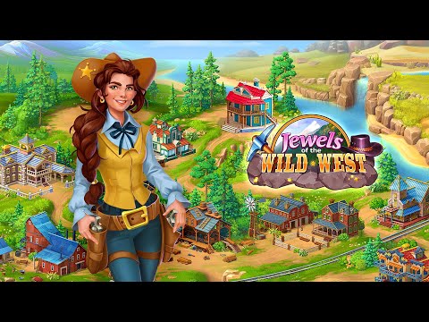 Jewels of the Wild West: Match (by G5 Entertainment) IOS Gameplay Video (HD)