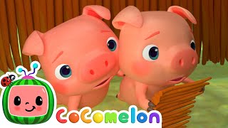Three Little Pigs! | CoComelon Animal Time | Animals for Kids