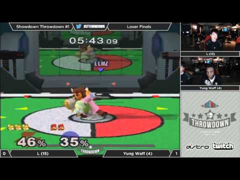 Melee Showdown Throwdown #1 - Loser Finals - L (Fox) vs Yung Waff (Dr. Mario)