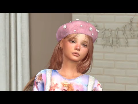 the sims 4 custom sim download redhead female Merle Konsa by Bonita100 Cas Video Preview