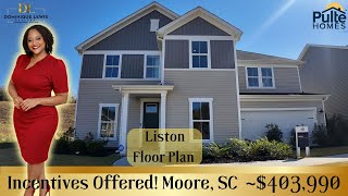New Construction in Moore SC | Liston Floor Plan at Sweetwater Hills