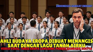 Download lagu European judges were left speechless and in tears as Indonesian students sang 'My Homeland' on th... mp3
