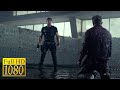 Sylvester Stallone Vs Mel Gibson In The Movie The Expendables 3 2014