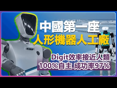 China Builds First Humanoid Robot Mass Production Factory! Robots' Efficiency on Par with Humans