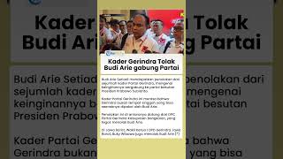 Kader Ramai-ramai Tolak Budi Arie Gabung Gerindra: Partai Bukan Tempat Singgah