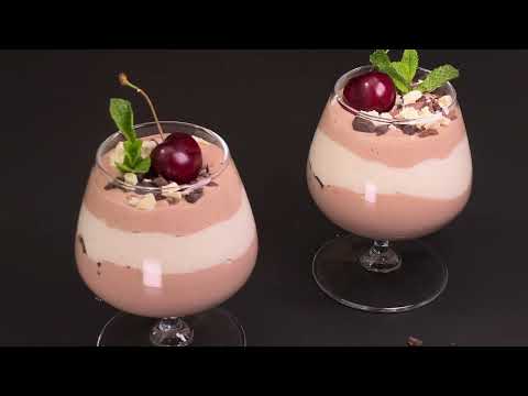 Das beste Sommerdessert! Bananen, Kirschen und Kondensmilch! Sie werden nicht glauben, wie lecker!