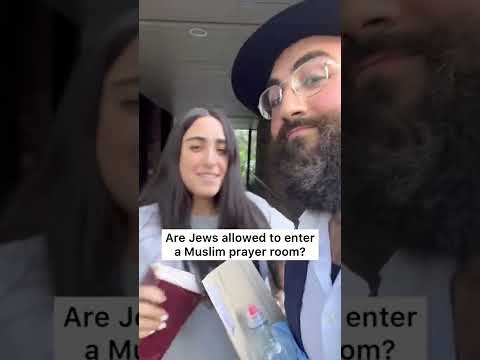 Are Jews allowed to enter a Muslim prayer room? 