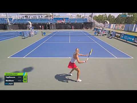 Alexandra Yepifanova v Ava Markham - 22.5.23