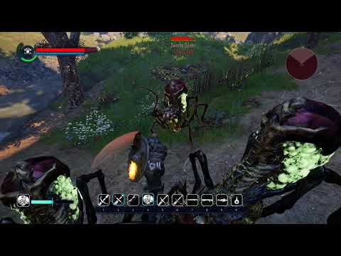 Elex - Fighting raptors and swamp spiders in Abessa