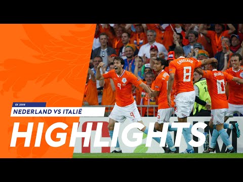 Highlights Nederland - Italië (09/06/2008) EK 2008