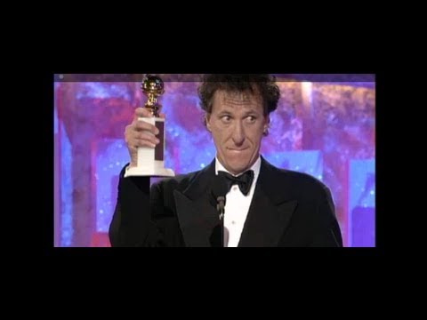 Geoffrey Rush Wins Best Actor Motion Picture Drama - Golden Globes 1997