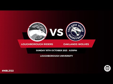 NBL1_Loughborough Riders v Oakland Wolves - 09.10.21